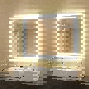 36X36 MIR W/LED TOUCH SWCH